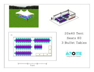 20x40 seats 80 with 3-1